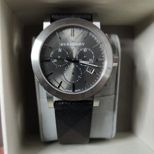 BURBERRY BU9359 THE CITY Stainless Steel Chronograph Watch